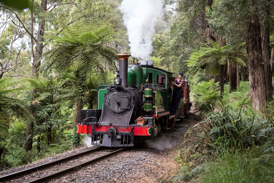 TOUR TÀU CỔ PUFFING BILLY