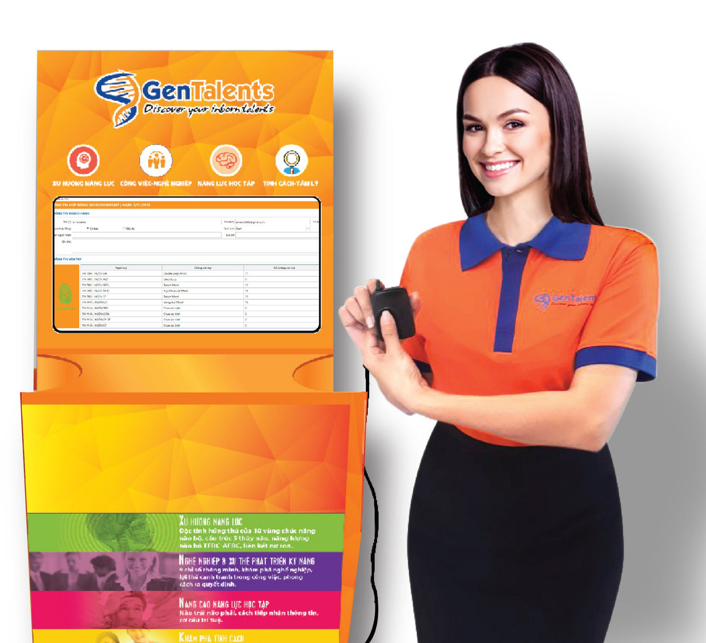 DỊCH VỤ SINH TRẮC VÂN TAY